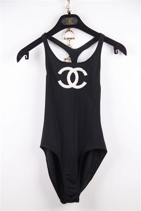 chanel one piece swim|chanel bathing suit two piece.